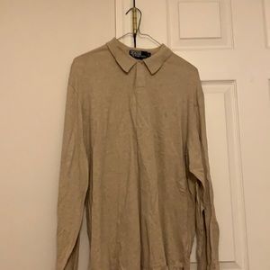 Long sleeve polo